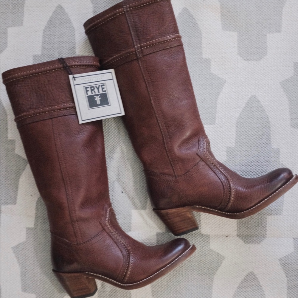 Frye Jane Motorcycle Riding Boots